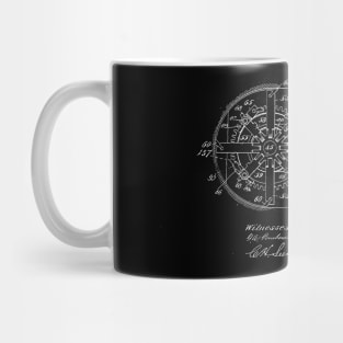 Mining Machine Vintage Patent Drawing Mug